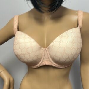 NWOT Soma Stunning Support Geo Lace Full Coverage Bra S 38DD